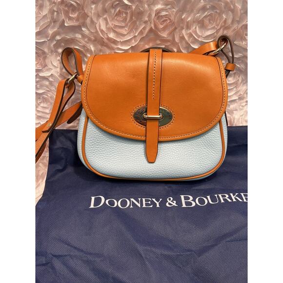 Dooney & Bourke Handbags - Dooney & Bourke Cristina Bag w Dust Cover, Baby Blue NWOT